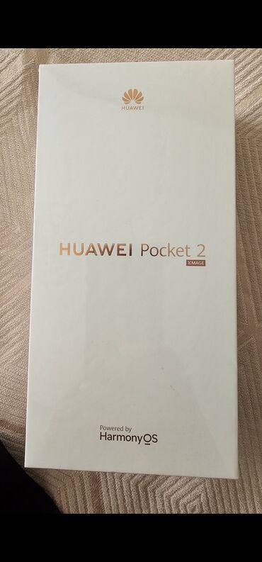 раскладушка телефоны: Huawei Pocket 2, Жаңы, 512 ГБ, түсү - Боз