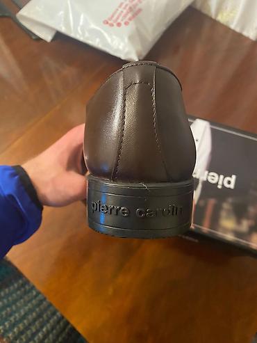Ayaqqabılar: Pierre Cardin original qəhvəyi rəngdə həqiqi dəri klassik ayaqqabı. 42 — 9