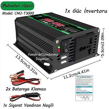 220 v 12 v dönüştürücü: Yeni Inverter, 3000-5000 Vt, 12 - 220 volt — 3