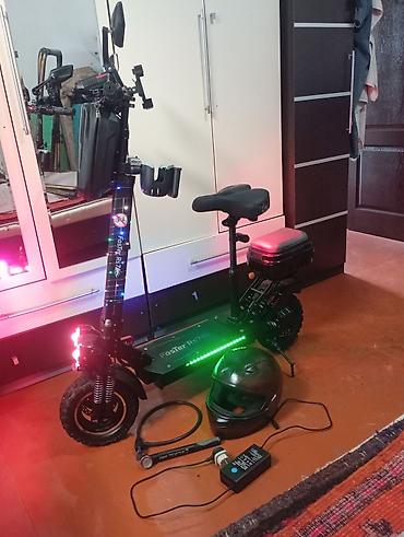 Elektrikli samokatlar: Elektrik skuter – FaSTer RS7 - Güclü elektrik skuter, oturacaqlı — 25