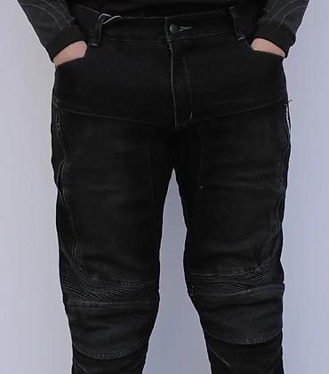 Farmerke: Crne muške farmerke sa modernim dizajnom, idealne za svakodnevno — 14