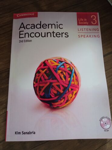 kitab sekilleri: Academic Encounter 2nd Edition.Kitab heç yazilmiyib sadəcə 1 dene