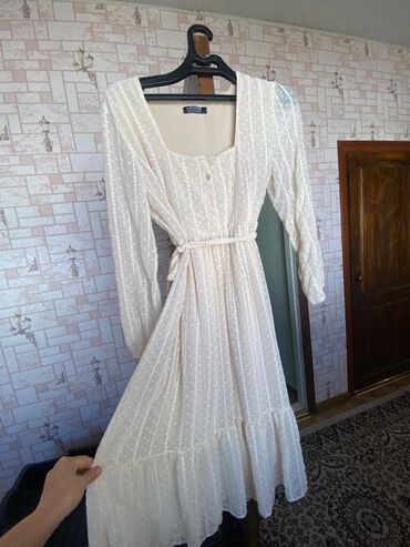 штапель таджикские платья: Повседневное платье, Лето