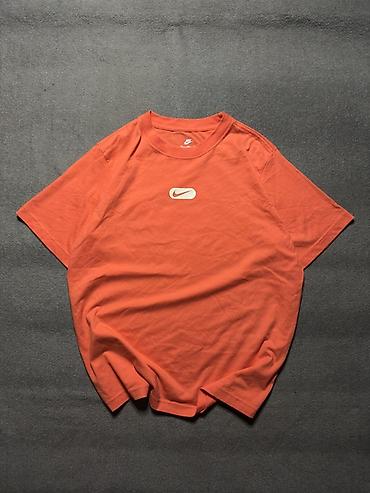 oversize tshirt: Futbolka, Nike, M, rəng - Narıncı — 1