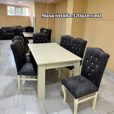 Stullar: Qonaq otağı üçün, Yeni, 6 stul