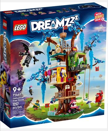 детский игровой домик: Lego Dreamzzz 71461 Фантастический домик на дереве🏕️, рекомендованный