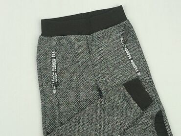 eleganckie spodnie chłopięce 128: Sweatpants, 5-6 years, 110/116, condition - Good