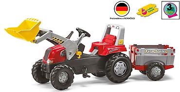 maras cipele: Traktor Junior sa prikolicom i kašikom – Rolly Toys Šifra proizvoda — 1