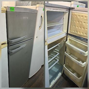 BEKO iki qapılı soyuducu - Üstdə ayrıca dondurucu bölmə, alt hissədə