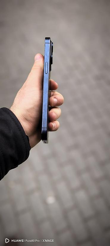 Apple iPhone: IPhone 15 Pro Max, 512 GB, Mavi, Zəmanət, Face ID, Sənədlərlə — 9