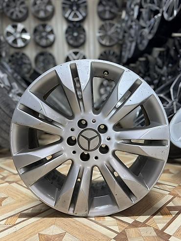 work r18: Литые Диски R 18 Mercedes-Benz, Комплект, отверстий - 5, Б/у — 1