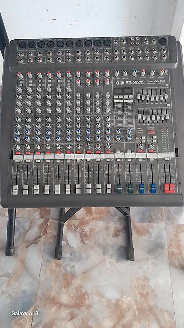 sesucaldan: Dynacord PowerMate 1000/1600 gücləndiricili mikser + Yamaha S115V — 9