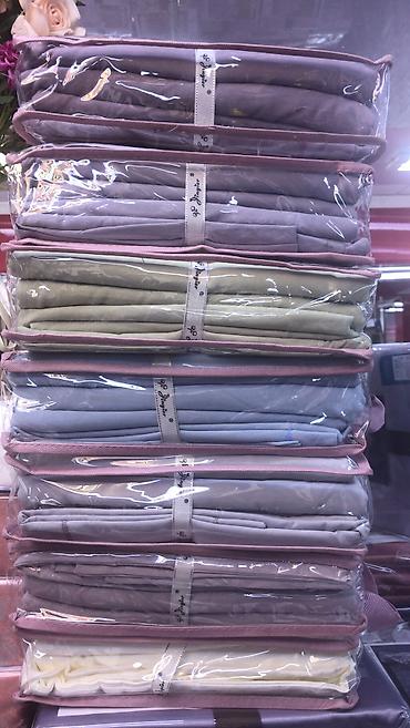 Комплекты постельного белья: Постельное бельё 100% хлопок, постельное бельё, наволочки пара 300сом — 30