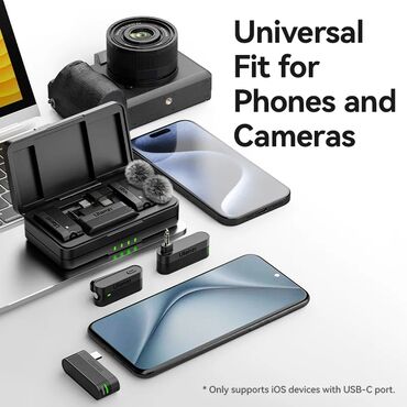 Mikrofonlar: Yeni Simsiz (Bluetooth) Mikrofon Ödənişli çatdırılma — 10