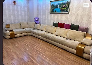 işlənmiş divan satılır: Künc divan, İşlənmiş, Açılmayan, Parça, Çatdırılma yoxdur — 1
