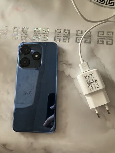 tecno pova neo: Tecno Spark 10C, 128 GB, rəng - Mavi, Sensor