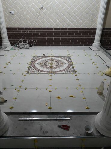 Plitə işləri: Hər növ Kermoqranitlərin vurulması — 25