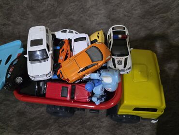 Oyuncaqlar: Uşaq oyuncaqları dəsti – iri plastik dump truck və müxtəlif — 4