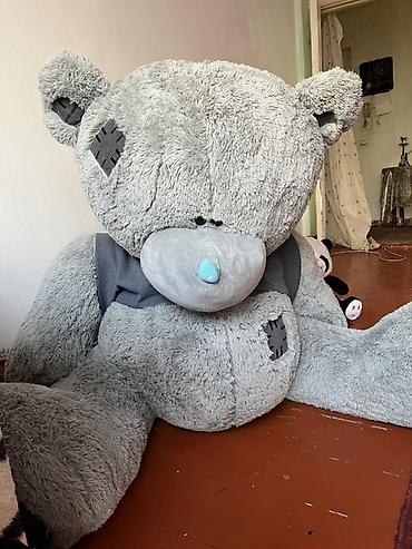 teddi: Böyük ölçülü boz TEDDY ayı oyuncağı - Marka/seriya: Tatty Teddy (Me — 2