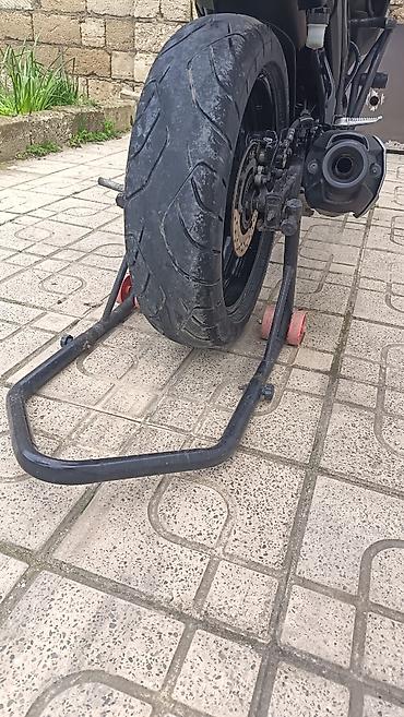 moto moped: Motosiklet üçün arxa təkər stendi - Universal tipli servis stendi – — 2