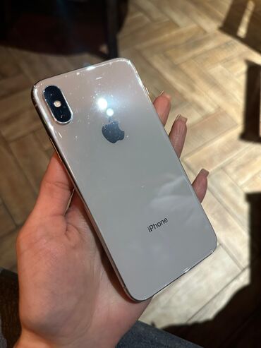 iphone x kg: IPhone X, Колдонулган, 256 ГБ, Заряддоочу түзүлүш, 66 %