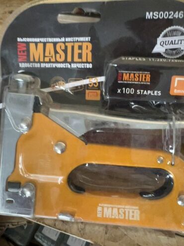 шуруповерт дрель электрическая: Ручной степлер "Master" для скоб типа 53. Предназначен для быстрого