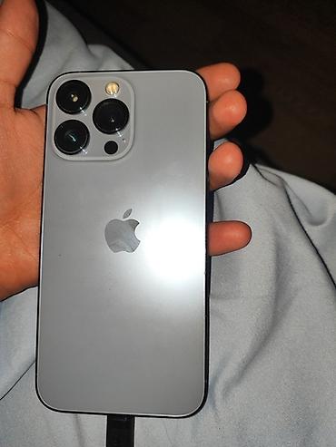 apple studio: IPhone 13 Pro, Б/у, 128 ГБ, Sierra Blue, 81 % — 1