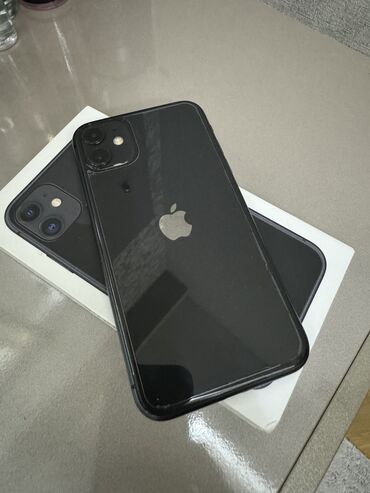 iphone 11 işlenmiş qiymeti: IPhone 11, 64 GB, Qara, Face ID