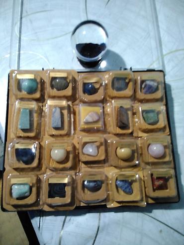 İncəsənət və kolleksiyalar: 20 adad tabii dash Koleksiyasi+ Hadiyya Xrustal kura. Butun dashlar — 3