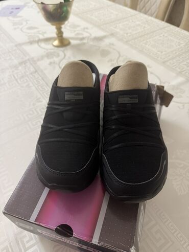 детские кроссовки сороконожки: Skechers Lite-Weight kişi/kadın idman ayaqqabısı - Rəng: tam qara -