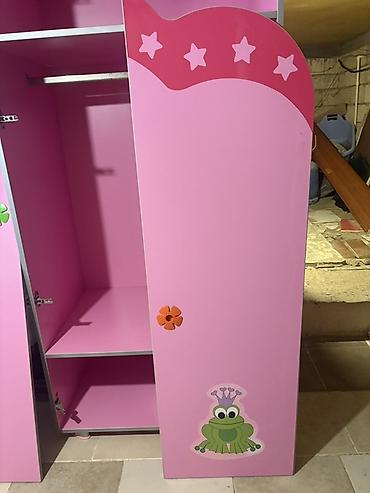 cilek: Uşaq otağı üçün tam dəst mebel – “Little Princess” temalı, çəhrayı — 5
