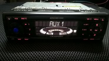 radio: Blaupunkt cd,radio,aux.2000c. Alpine radio cassette 1500c. Condor