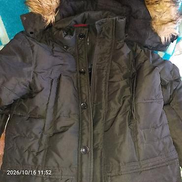 kalson geyim: ZARA MAN kişilər üçün qış parka gödəkçə - Rəng: tünd yaşıl/khaki - — 6