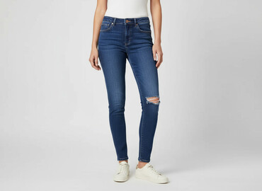 dżinsy rurki damskie allegro: Forever 21, Jeansy damskie, rozmiar S