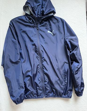 pull and: Мужская ветровка Puma - Цвет: темно-синий (navy) 1 выход, состояние — 1