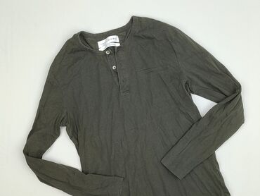 bluzy ze śmiesznym napisem: Zara, Long-sleeved top for men, size S