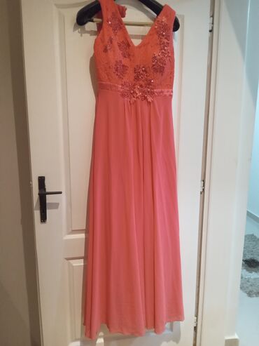 svecane haljine prodaja: S (EU 36), M (EU 38), color - Orange, Other style, With the straps