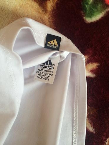 Kişi geyimləri: Futbolka, Adidas, XL, rəng - Ağ — 4