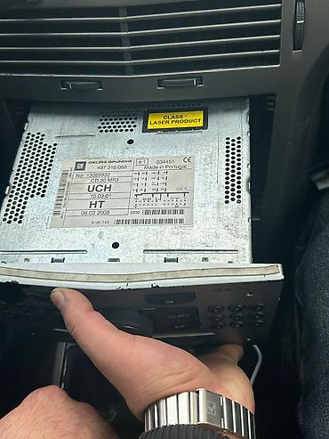 diska: Opel Astra h 2008 maqintafon Cd 30 MP3 disk yeri işləyir — 2