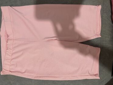 pantalone osatena: M (EU 38), L (EU 40), XL (EU 42), color - Pink, Single-colored