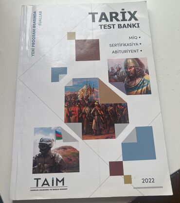 10 sinif informatika metodik vesait: Tarix taim test banki. il 2022. yeni kimidir qiymet 10 azn