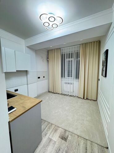 продажа квартир с дизайнерским ремонтом: 1 бөлмө, 36 кв. м, Элитка, 7 кабат, Дизайнердик ремонт