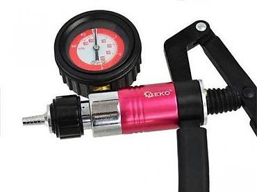 Alati za automobile: Vakuum pumpa sa manometrom – set za ispitivanje i odzračivanje kočnica — 4