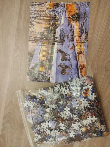 suç ve ceza: 1000 parça puzzle, 70 sm * 50 sm