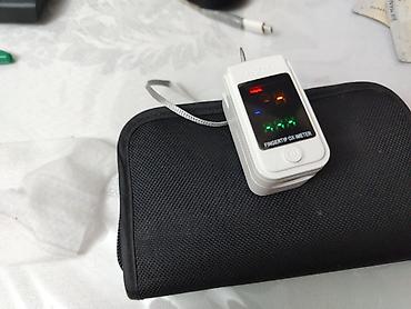 pulse oximeter: Barmaq ucu pulsoksimetr - Rəqəmsal OLED ekran: SpO2 (qanda oksigen — 1