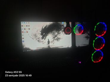 kompüter ekran: Ekran karti: Rx 480 8gb ram Processor: i7 3770 3.4gh Ram:16 gb Ana