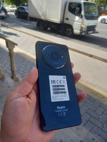 Redmi: Redmi A3, 128 GB, rəng - Qara, Zəmanət, Barmaq izi, Simsiz şarj