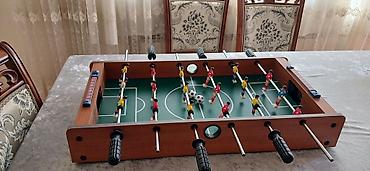 Спорт и отдых: Stolüstü mini futbol (foosball) oyunu - Kompakt ölçülü, stolun üstünə — 3