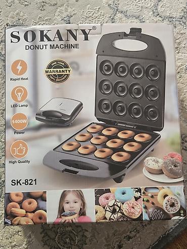 куплю орешницу: Электрическая пончик-мейкер SOKANY SK-821 — удобный прибор для — 1