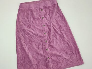 spódniczka liliowa: Skirt, XL (EU 42), condition - Good